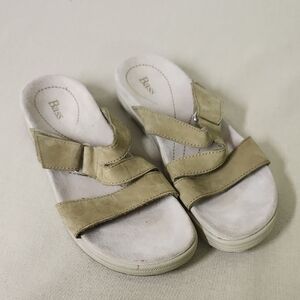 Bass Women's Beige Strap Sandals SIZE 7